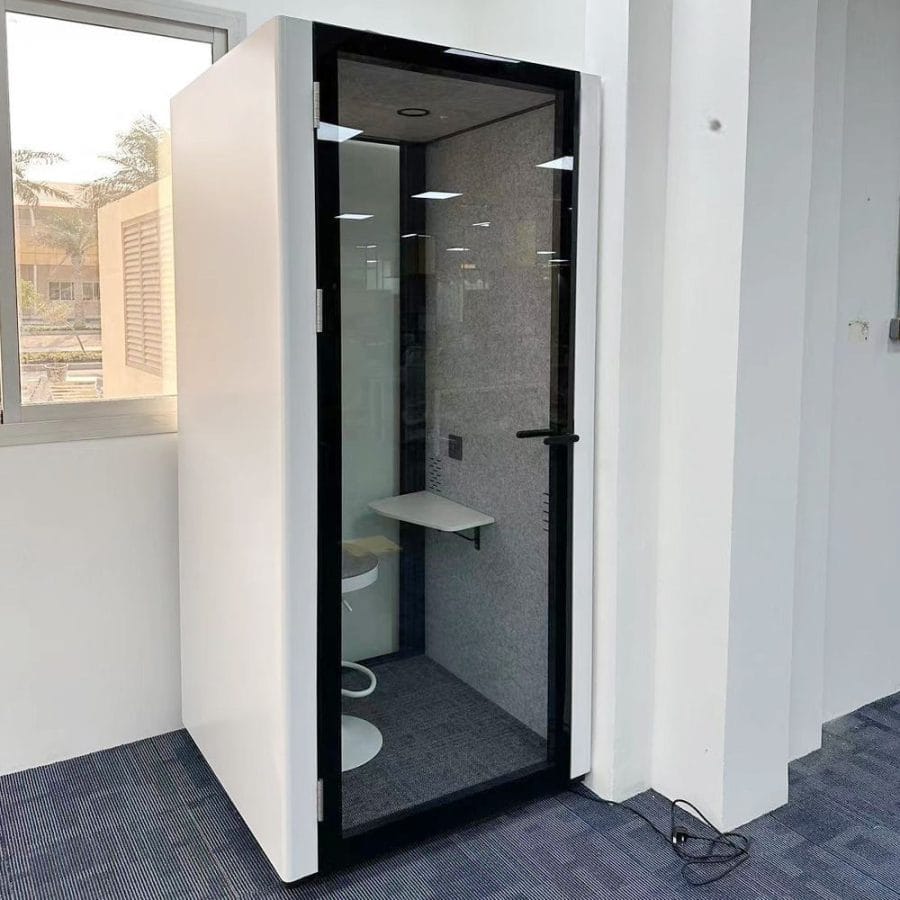 Ảnh văn phòngBooth cách âm di động cá nhân QB FS-S1030 (3)