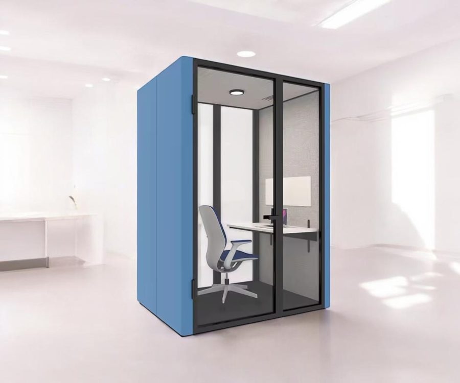 Booth cách âm QB FS-WPOD1615 cho văn phòng mở - Ảnh 3