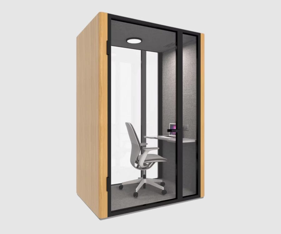 Booth cách âm QB FS-WPOD1615 cho văn phòng mở (3)