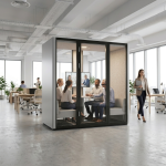 Booth cách âm cho văn phòng mở QB FS-LPOD2200