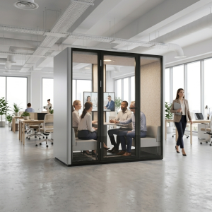 Booth cách âm cho văn phòng mở QB FS-LPOD2200