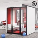Booth cách âm phòng họp cao cấp QB FS-XLPOD2200 (2)