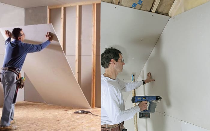 Ốp thêm vách thạch cao cách âm Lỗ hổng gây lãng phí