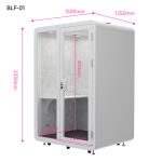 Thông số kỹ thuật Phòng cách âm di động thu âm và chơi nhạc cụ QB BLF-01 150x125