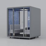 Cabin cách âm QB BLF-13 Phòng họp di động 4 -6 người - Ảnh 2