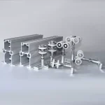 Bánh xe treo vách ngăn di động QHR hệ 50 – 65 – 80 – 85 – 100