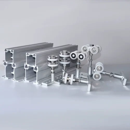Bánh xe treo vách ngăn di động QHR hệ 50 – 65 – 80 – 85 – 100