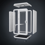 Booth cách âm cá nhân làm việc văn phòng mở QB BLF-04 module