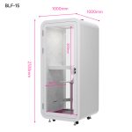 Booth cách âm di động cá nhân Co-Working space QB BLF-15 100X100