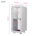Booth cách âm di động cá nhân Co-Working space QB BLF-15 100X100