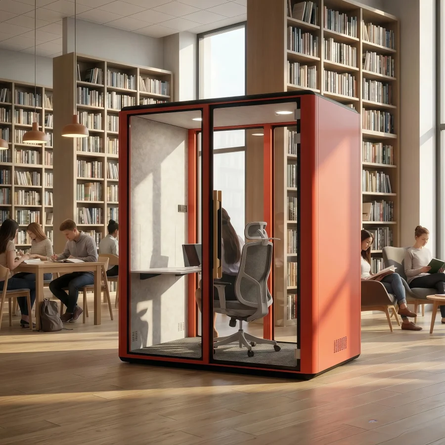 Booth cách âm di động họp nhanh QB LD–3CP