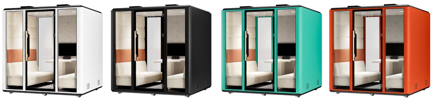 Booth họp nhóm đa năng cách âm hiệu quả QB LD-6BS