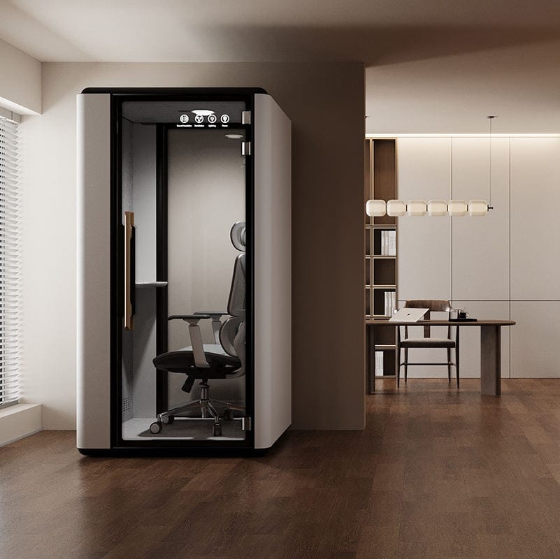 Cabin cách âm 1 người làm việc học tập QB LD-LP1250 Cabin cách âm 1 người làm việc học tập QB LD-LP1250
