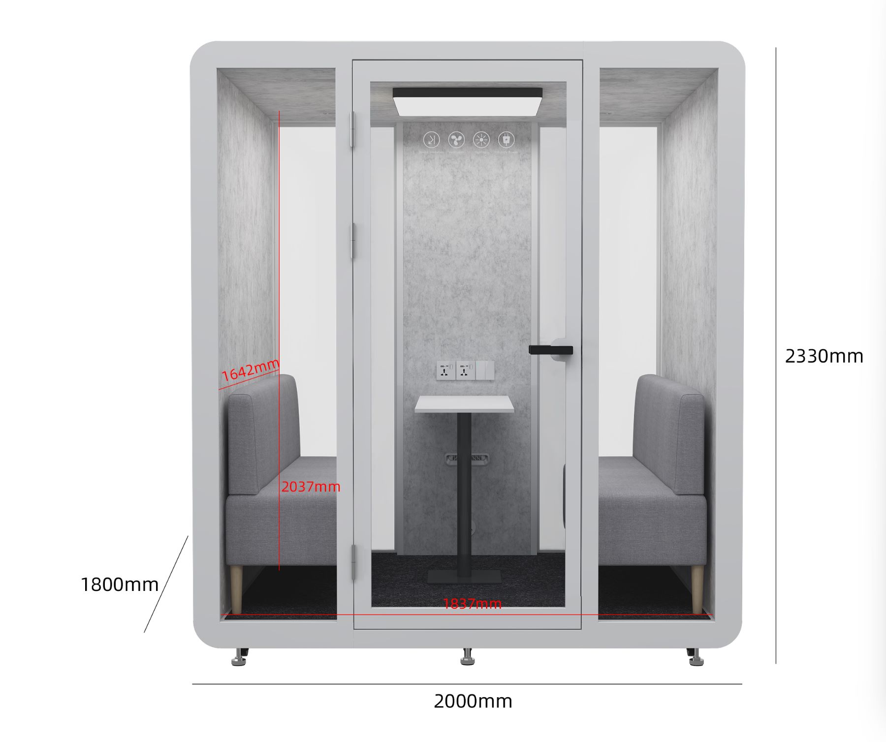 Cabin cách âm BLF-13 phiên bản mới