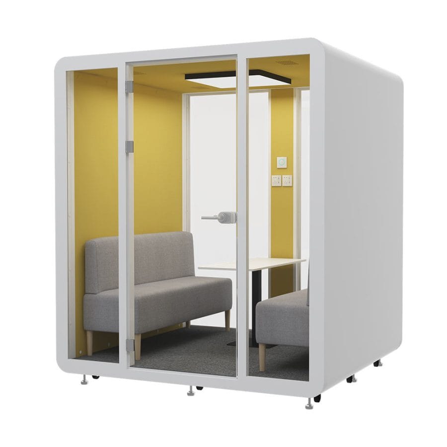 Cabin cách âm QB BLF-13 Phòng họp di động 4 -6 người (12) Cabin cách âm QB BLF-13 Phòng họp di động 4 -6 người (12)