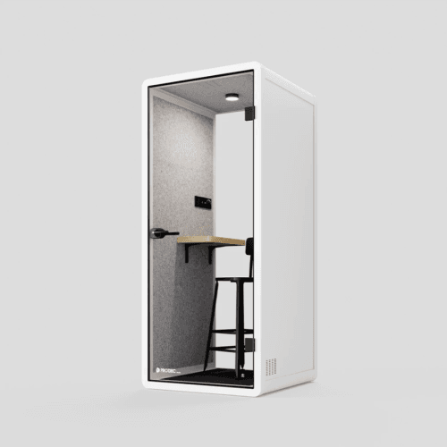 Cabin cách âm QB PD-PRS Phone Booth văn phòng nhỏ gọn