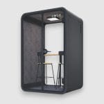 Cabin cách âm làm việc họp online QB PD-MPC1250 màu đen
