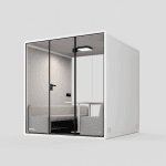 Cabin cách âm lớn QB PD-PRXL Phòng họp 6 người di động