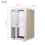 Cabin làm việc yên tĩnh QB BFL-07 kích thươc
