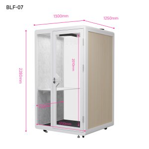 Cabin làm việc yên tĩnh QB BFL-07 kích thươc