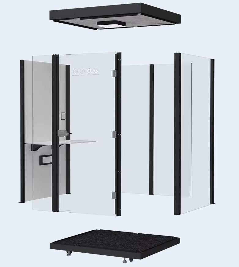 Cấu tạo Modular cabin cách âm BLF 02