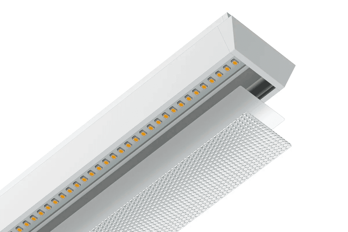 Đèn LED cabin cách âm ZB