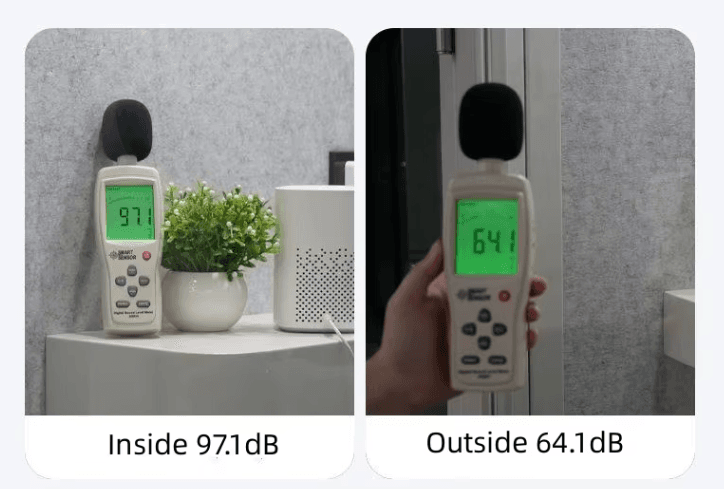 Hiệu suất Cabin cách âm giảm 30dB tiếng ồn