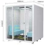 Kích thước Cabin cách âm QB BLF-13 Phòng họp di động 4 -6 người (5)