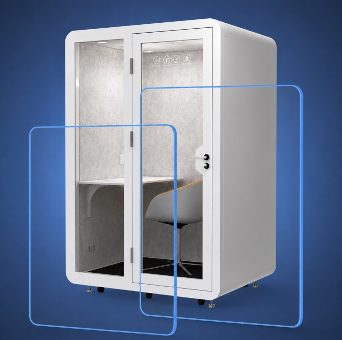 Kính cách âm chất lượng cao Phòng cách âm di động thu âm và chơi nhạc cụ QB BLF-01