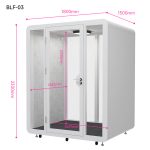 Meeting Pod QB BLF-03 Cabin cách âm văn phòng mở kích thước 180x150