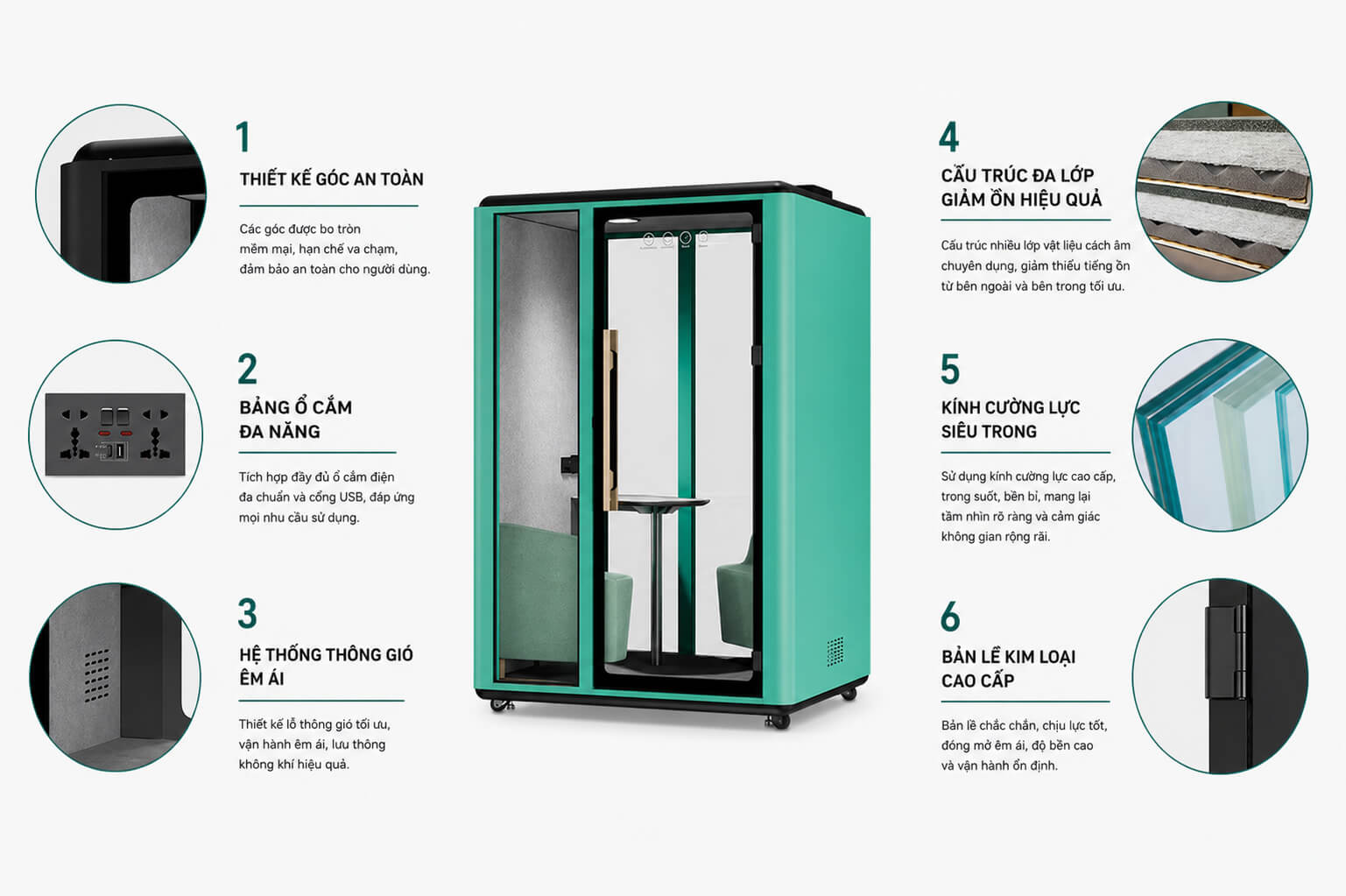 POD cách âm 2 người QB LD–2DP (1)