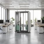 POD cách âm 2 người QB LD–2DP không gian trao đổi riêng tư2
