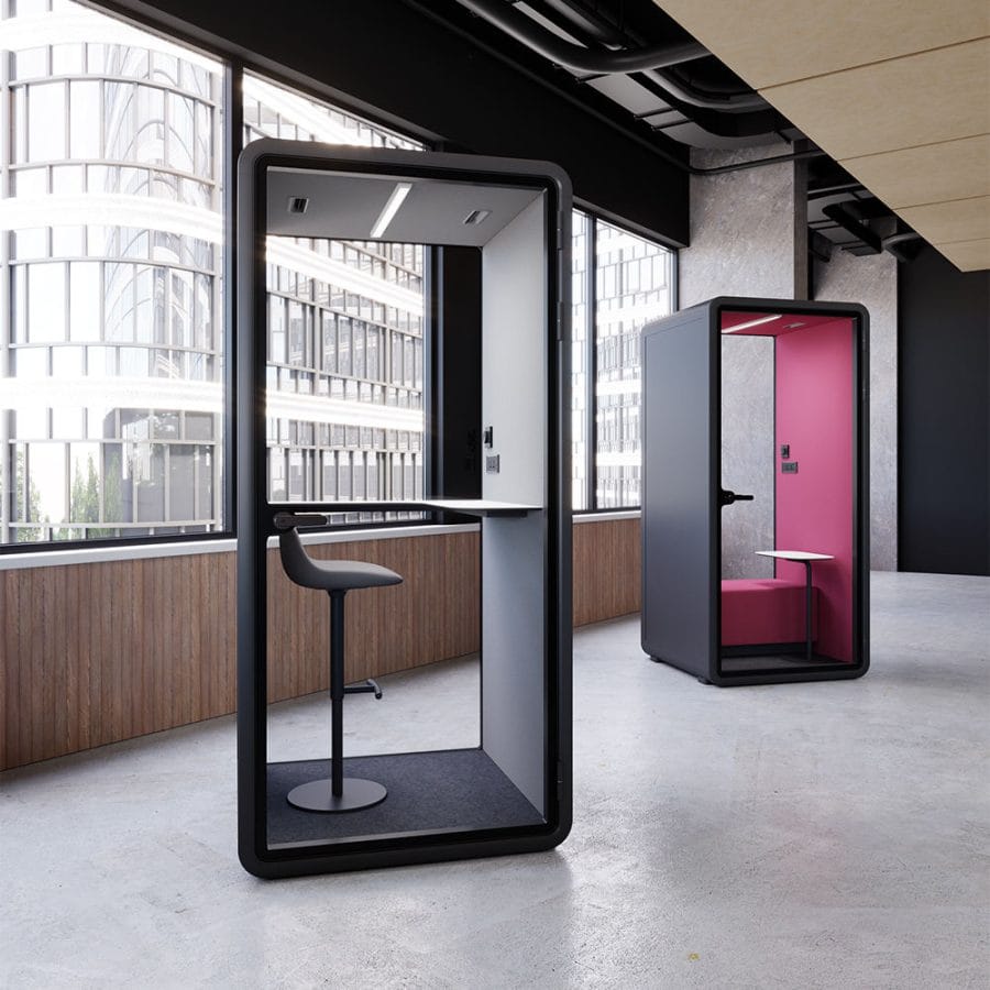 Phone Booth văn phòng HC ZB-01S vật liệu tiêu âm cao cấp - Ảnh 4