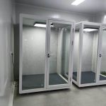 Phòng họp cách âm XDH-08 sử dụng tại văn phong mở (2)