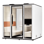 Booth họp nhóm đa năng cách âm hiệu quả QB LD-6BS - Ảnh 2