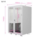 Thông số kỹ thuật Phòng cách âm di động thu âm và chơi nhạc cụ QB BLF-01 150x125