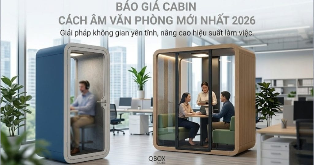 Báo Giá Cabin Cách Âm Văn Phòng Mới Nhất 2026
