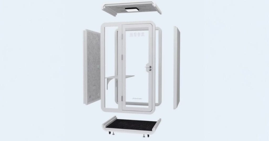 Cấu tạo chi tiết Booth cách âm