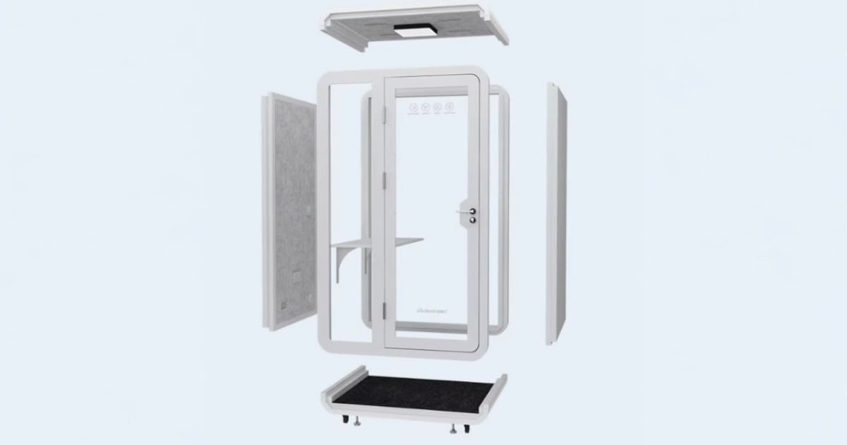 Cấu tạo chi tiết Booth cách âm