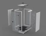 Booth cách âm 1 người làm việc YB HS - Ảnh 3