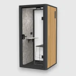 Booth cách âm 1 người làm việc YB HS 3