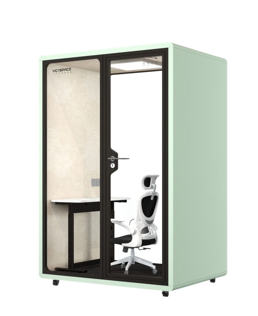 Booth cách âm 2 người làm việc và thảo luận CYX-2 - Ảnh 2