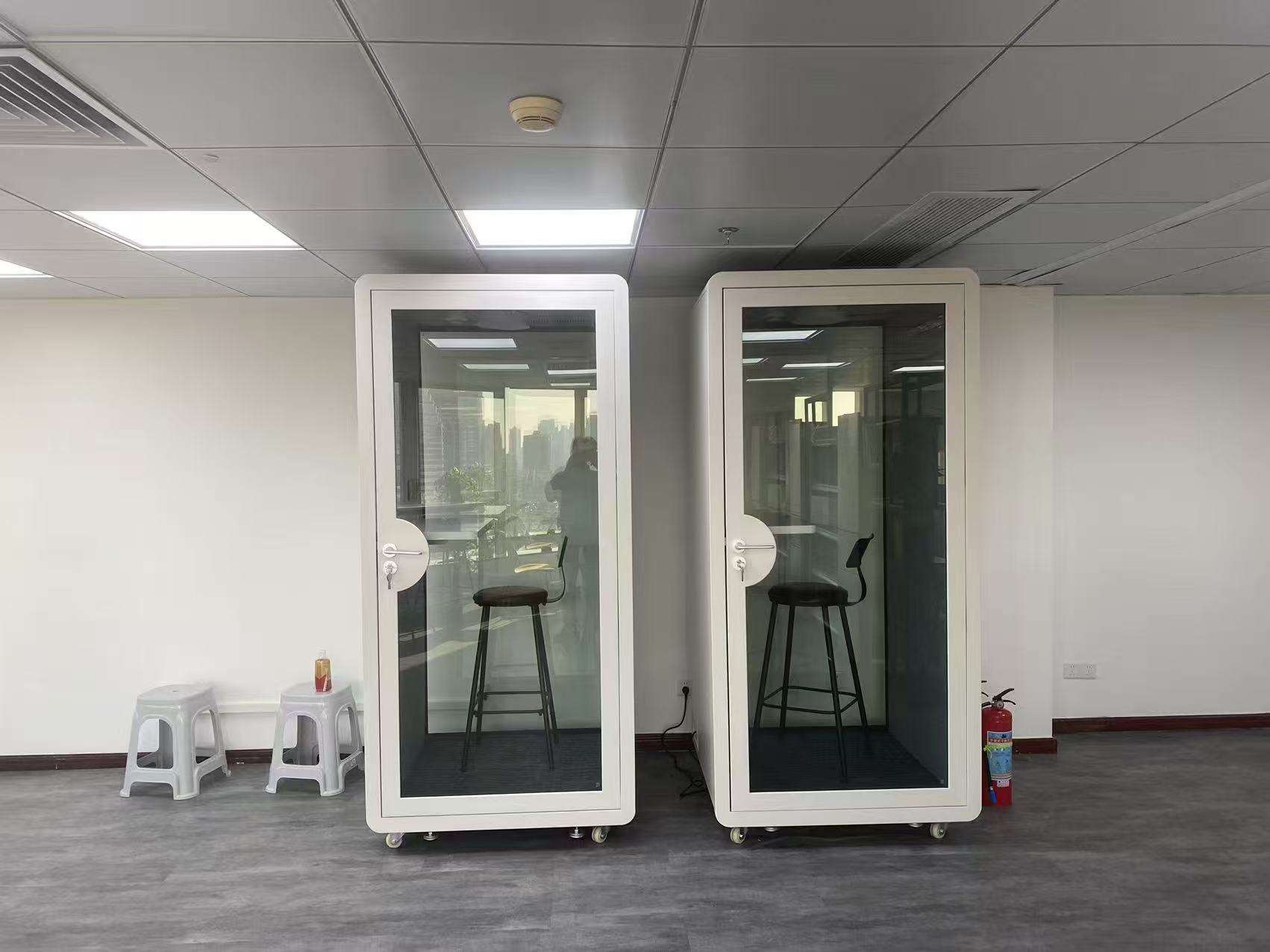 Booth cách âm cá nhân làm việc và gọi điện CYX-1 tại văn phòng