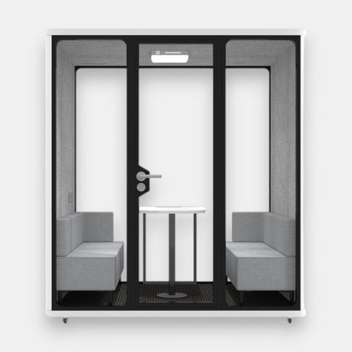 Booth cách âm phòng họp 4 người CYX-4