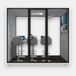 Booth cách âm phòng họp 6 người CYX-6