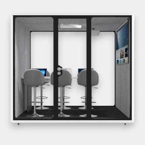 Booth cách âm phòng họp 6 người CYX-6