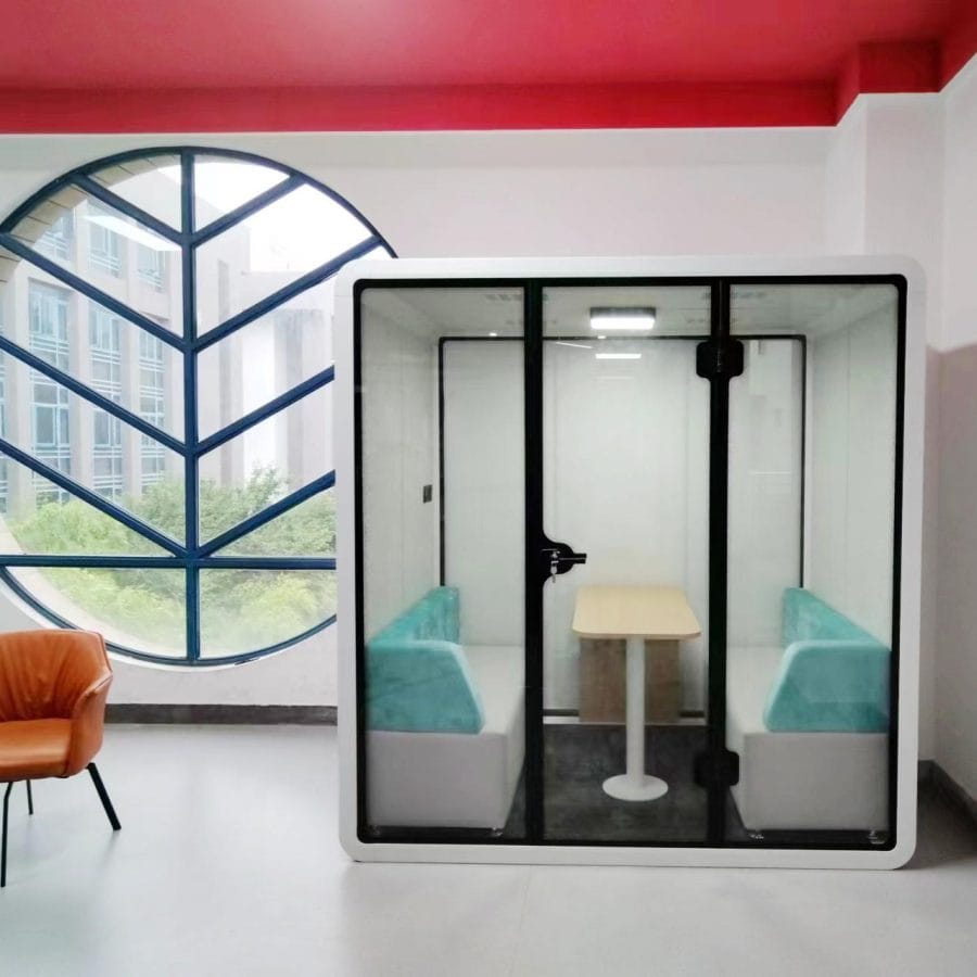 Cabin cách âm 4 người làm việc tập trung YB JL (1)