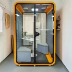 Cabin cách âm văn phòng mở cao cấp YB JM