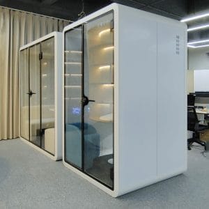 Cabin cách âm văn phòng mở cao cấp YB JM (2)