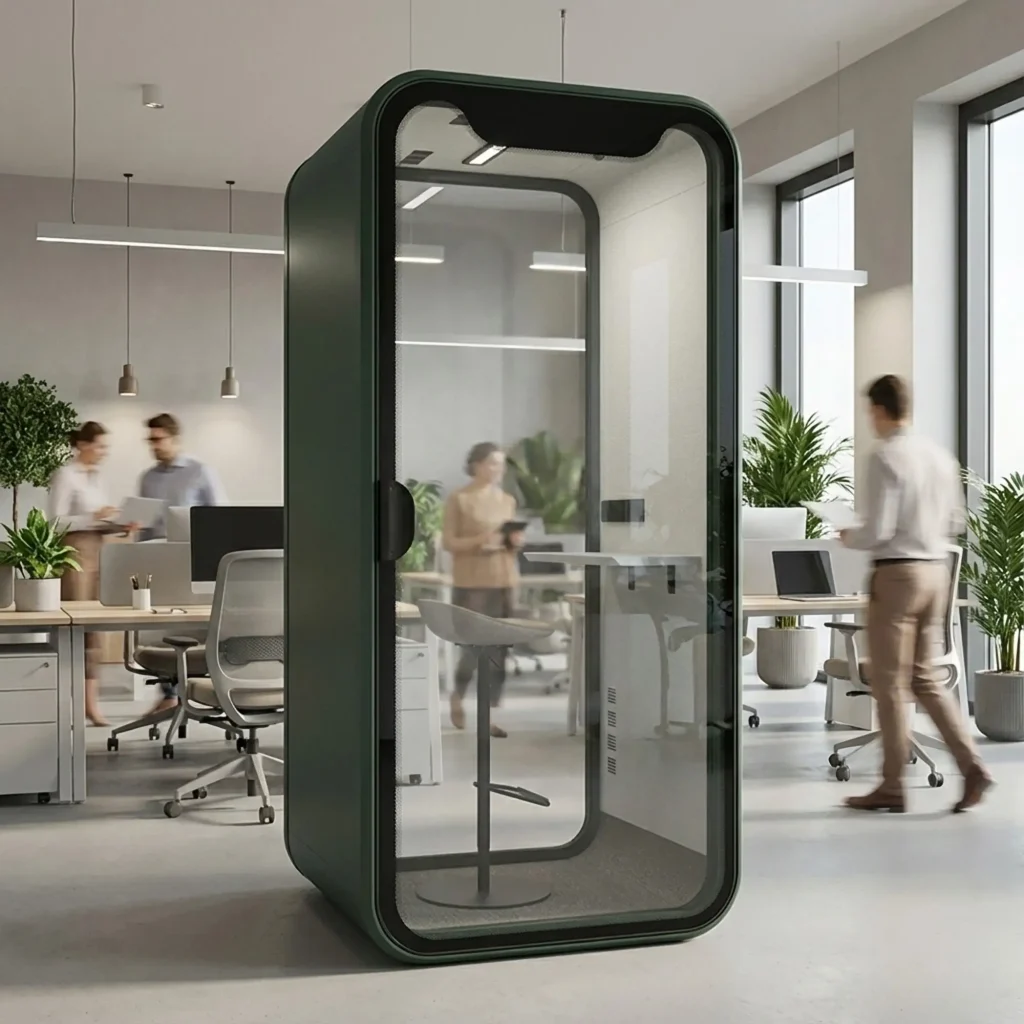 Office Pod là gì Xu hướng không gian làm việc linh hoạt